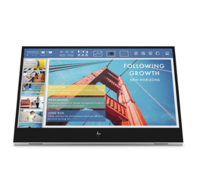 HP E14 G4 FHD Portable Monitor - DAMAGED - 14" 1920x1080 FHD 400-nit 60Hz AG - IPS - 2x