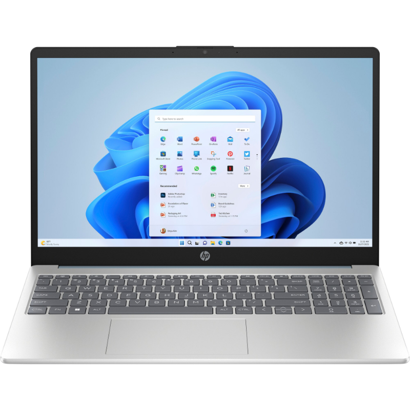 HP Laptop 15-fc0005ny - Ryzen 5-7520U quad/ 15.6 FHD AG 250nits/ 16GB/ 512GB/ US keyboard/