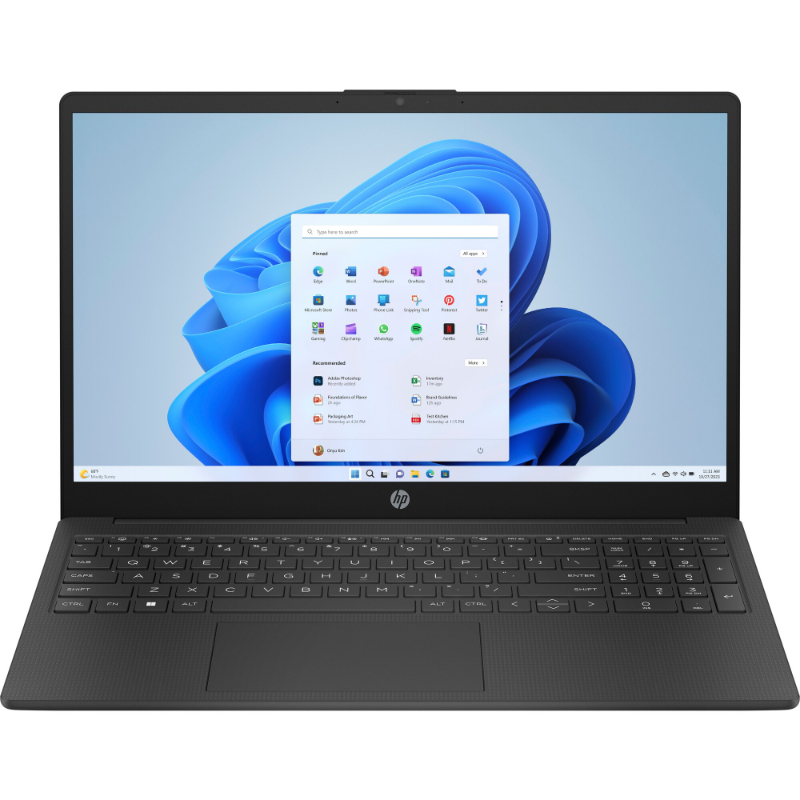 HP Laptop 15-fc0028ny - BOX DAMAGE - Ryzen 3-7320U - 8GB - SSD 128GB - 15.6 FHD 250nits - Jet