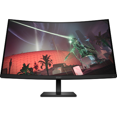 HP OMEN 32c QHD Curved Gaming Monitor - 31.5" 2560 x 1440 QHD 400-nit 165Hz AG - VA - 2x