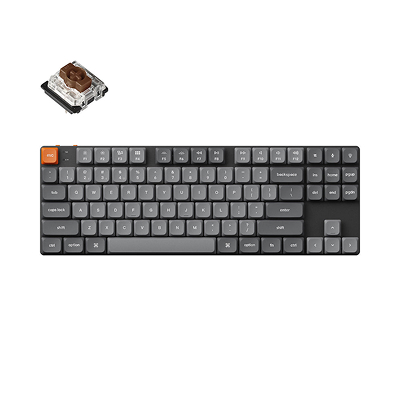 Keychron K1 Max RGB - US Layout - Hot-Swappable Low Profile Gateron Brown Wireless