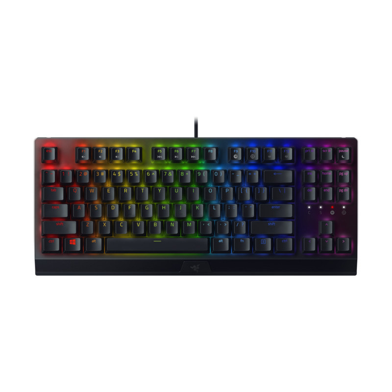 Razer Blackwidow V3 Tenkeyless Wired Gaming keyboard - RGB LED - USB - US - Yellow Switch
