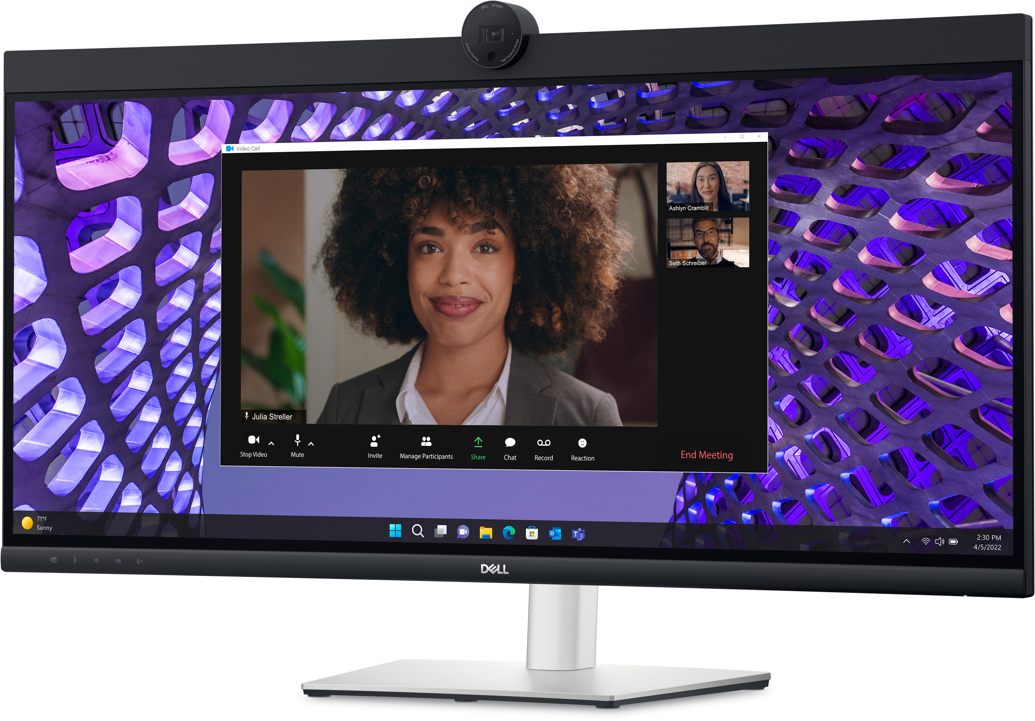 Dell Pro 34 Plus Video Conferencing MNT - P3424WEB - 86.71cm (34.1")