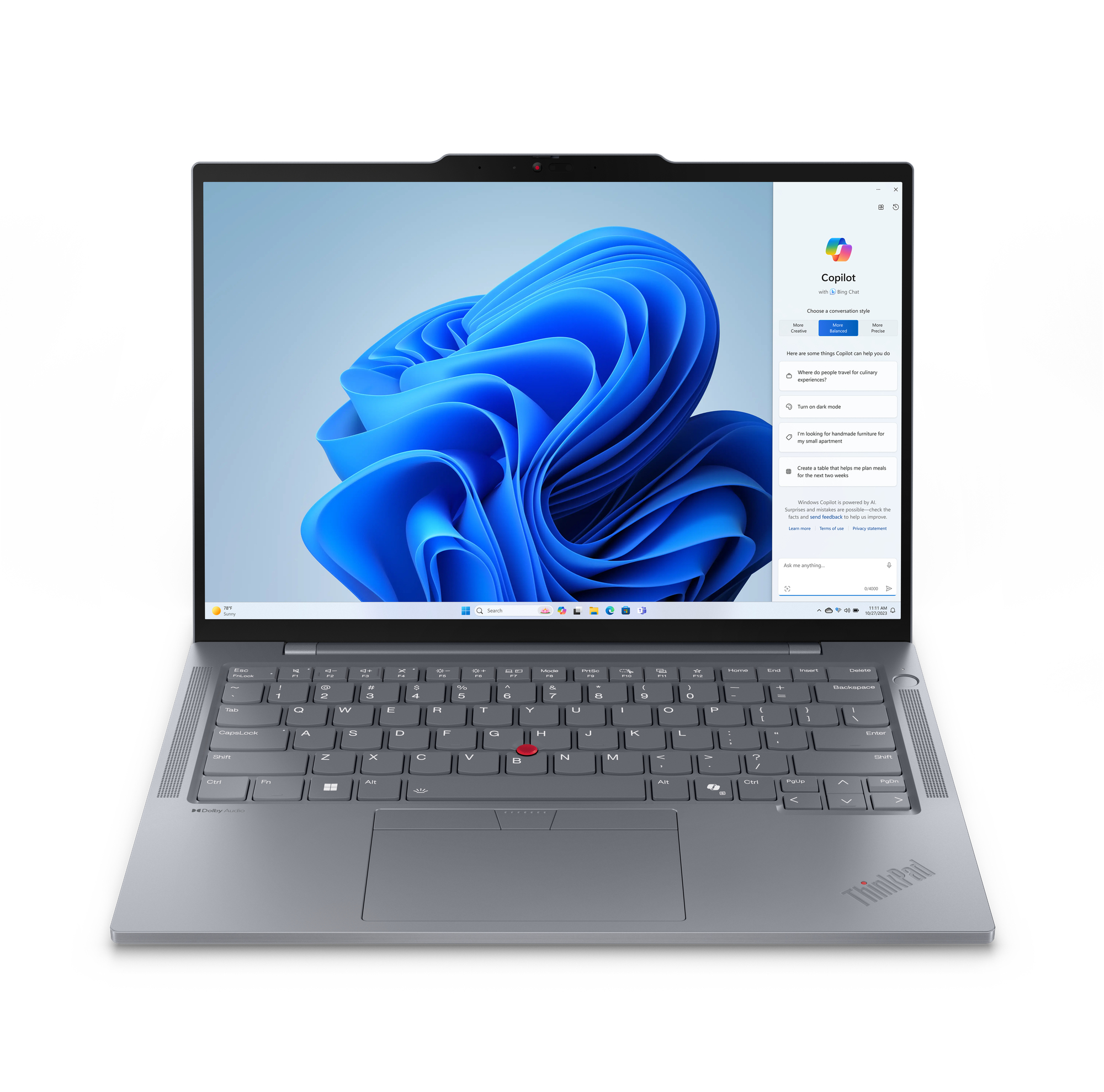 Lenovo ThinkPad T14s Gen 5 Core™ Ultra 5 125U 256GB 16GB 14" WUXGA (1920x1200) IPS WIN11
