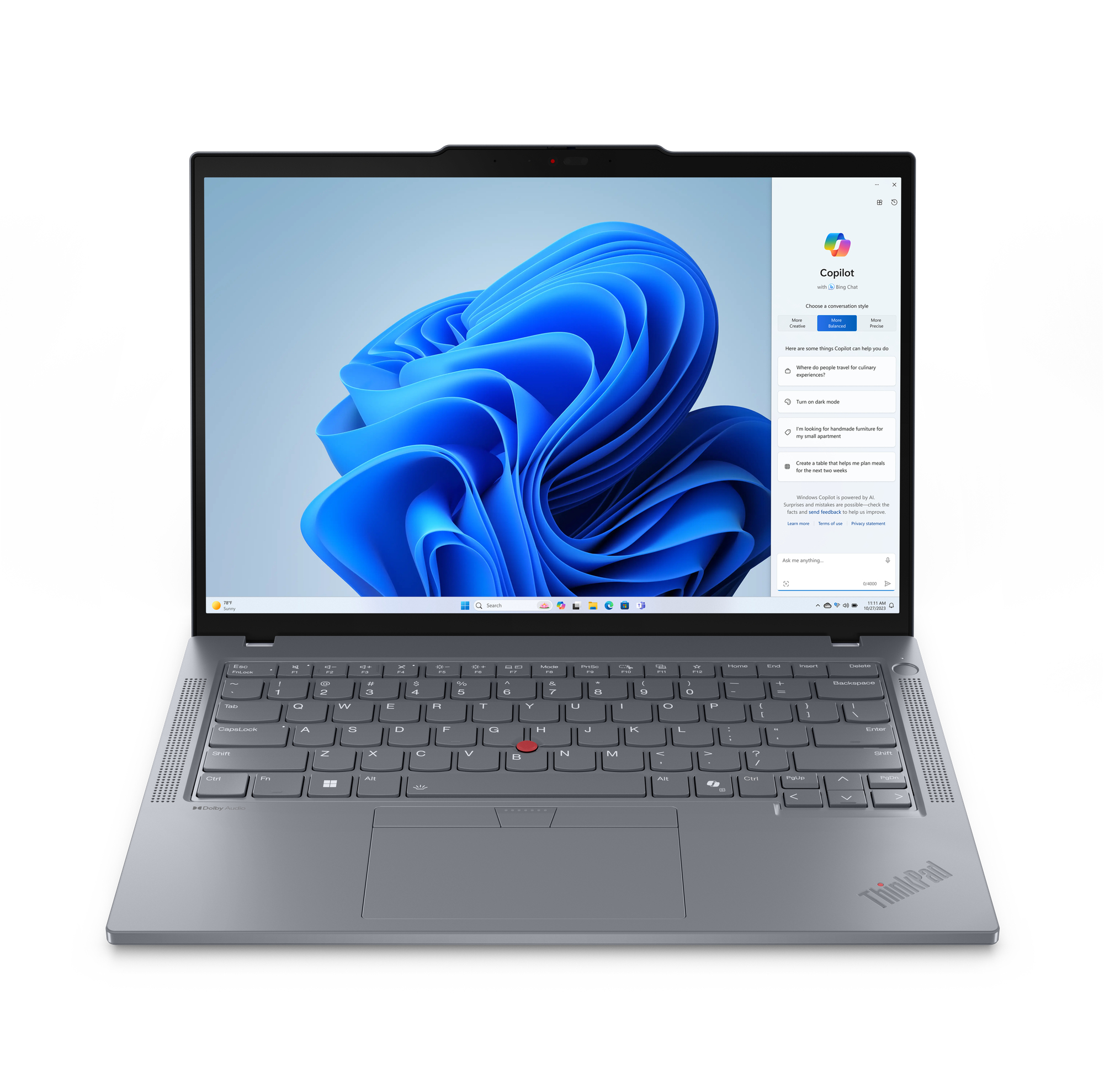 Lenovo ThinkPad T14 Gen 5 Core™ Ultra 5 125U 512GB SSD 16GB 14" (1920x1200) WIN11 Pro GRAY