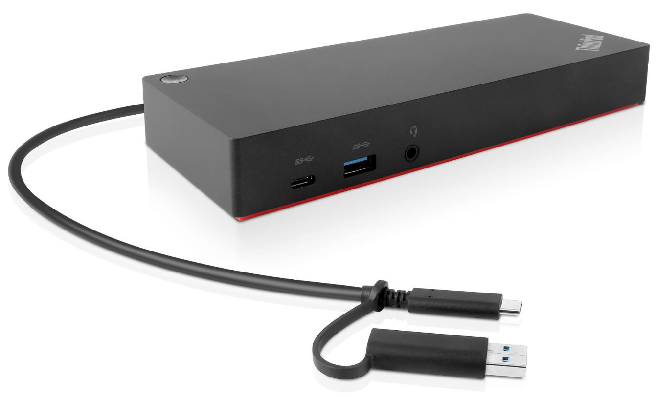 ThinkPad Hybrid USB A/C Dock 2xDisplayPort - 2xHDMI - 2x3840x2160-60Hz - 1Gbit LAN - 1xUSB-C