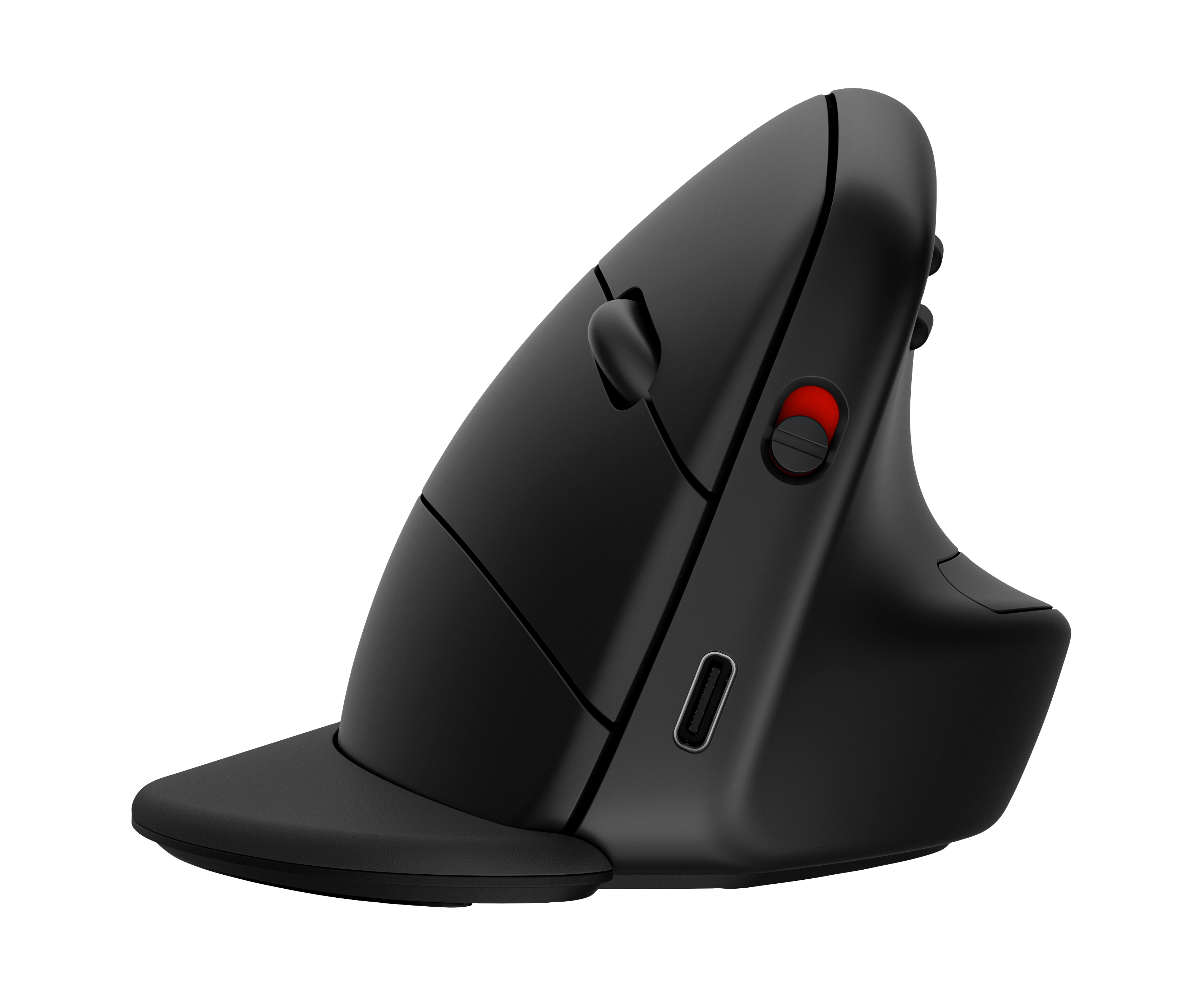 HP 925 Ergonomic Vertical Wireless Bluetooth Mouse - Detachable Wrist Rest - Multi-Surface