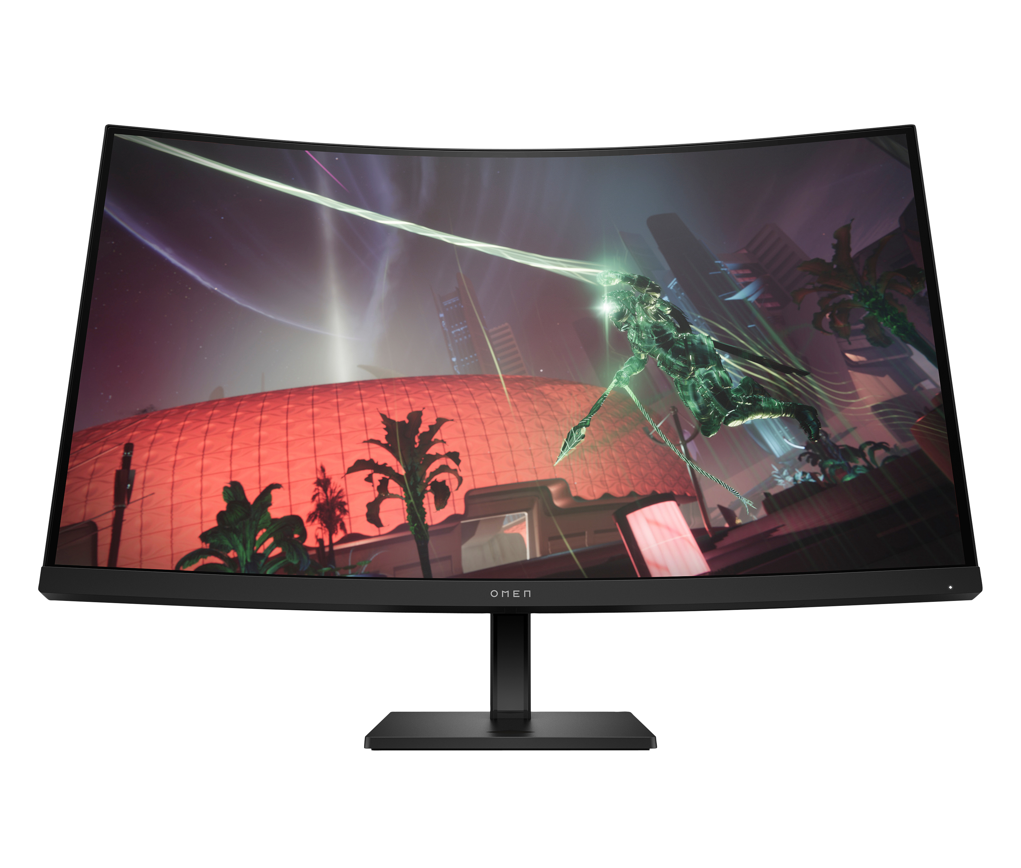 HP OMEN 32c QHD Curved Gaming Monitor - 31.5" 2560 x 1440 QHD 400-nit 165Hz AG - VA - 2x