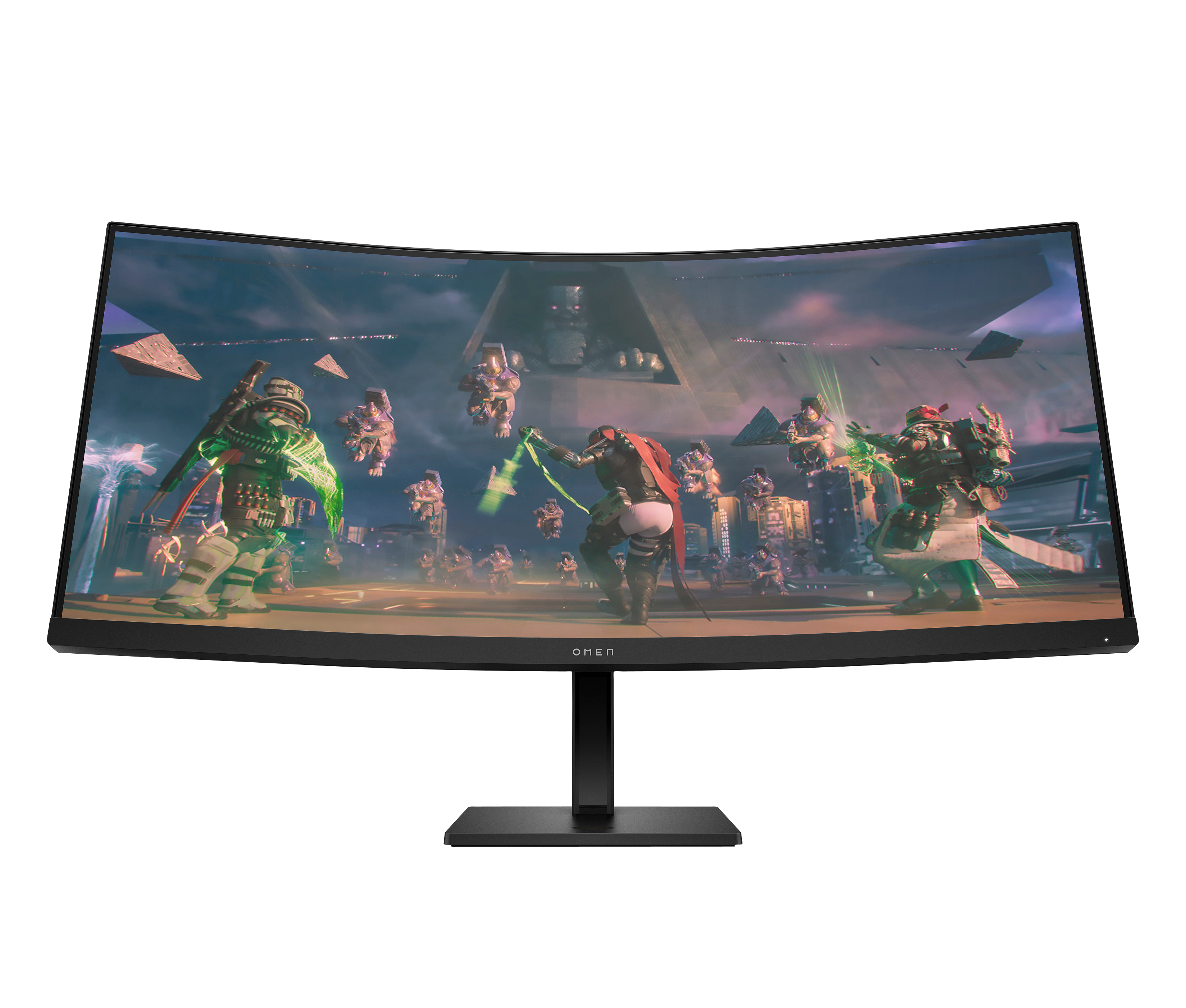 HP OMEN 34c WQHD Curved Gaming Monitor - 34" 3440 x 1440 WQHD 400-nit 165Hz AG - VA - 2x