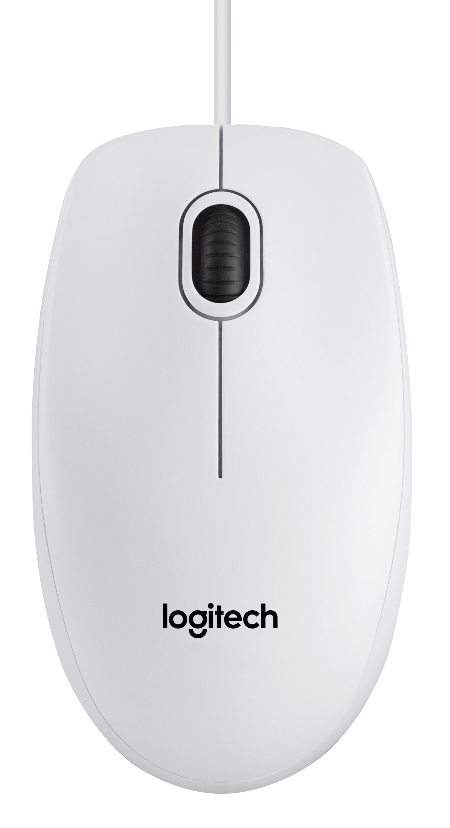LOGITECH B100 Optical Mouse for Business White OEM