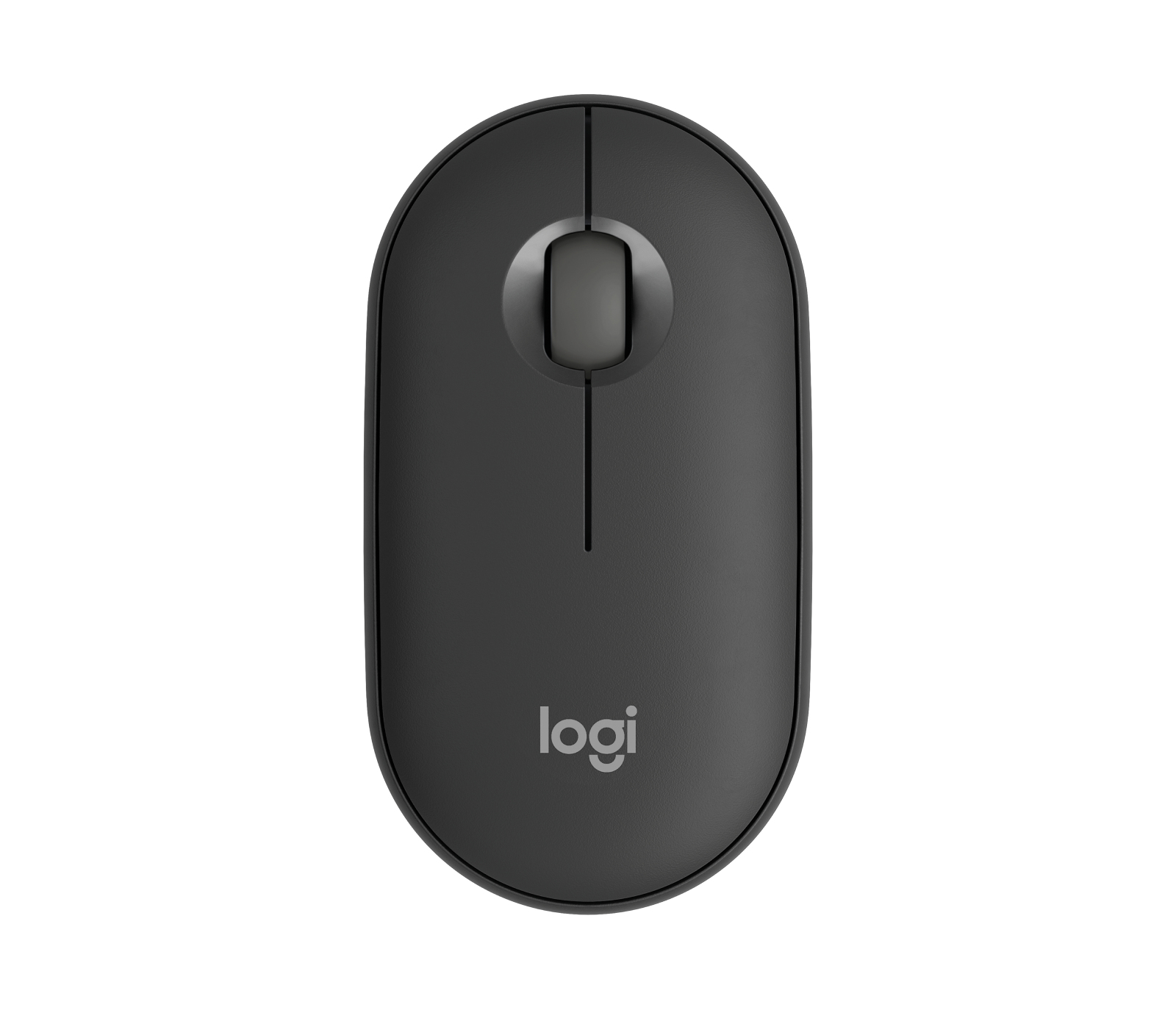 Logitech Pebble 2 M350s Wireless Mouse - RF Wireless + Bluetooth - 4000 DPI - Tonal Graphite