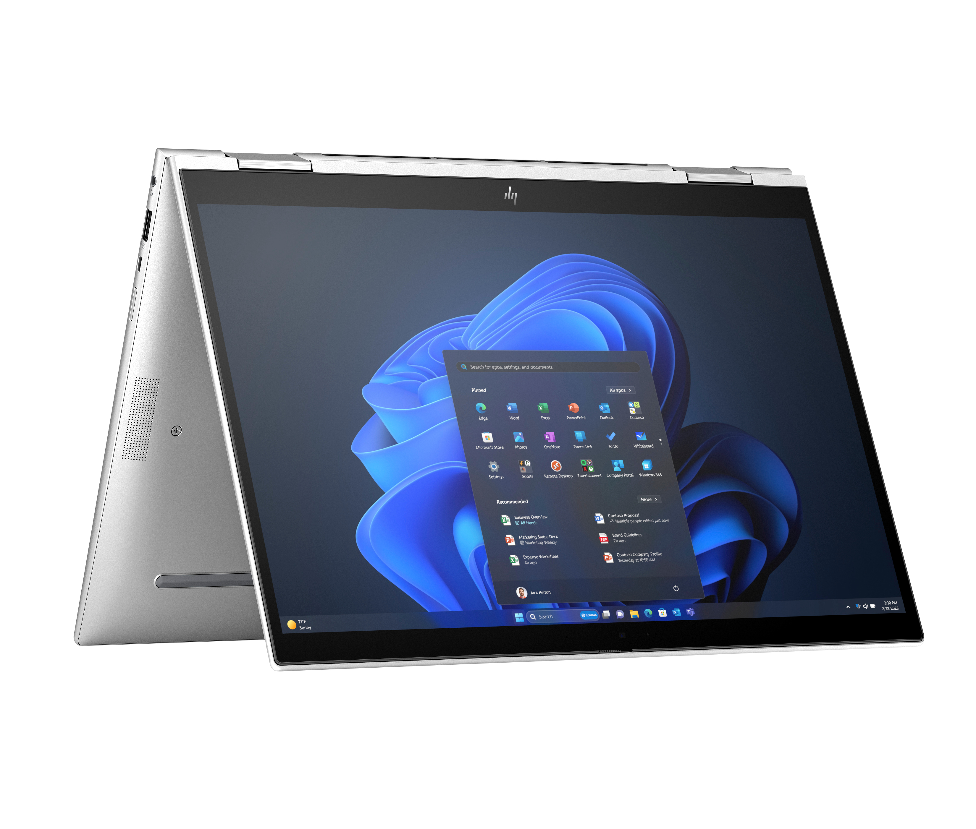 HP Elite x360 830 G11 - OPENBOX - Ultra 7-155U - 16GB - 1TB SSD - 13.3 WUXGA 400-nit Touch