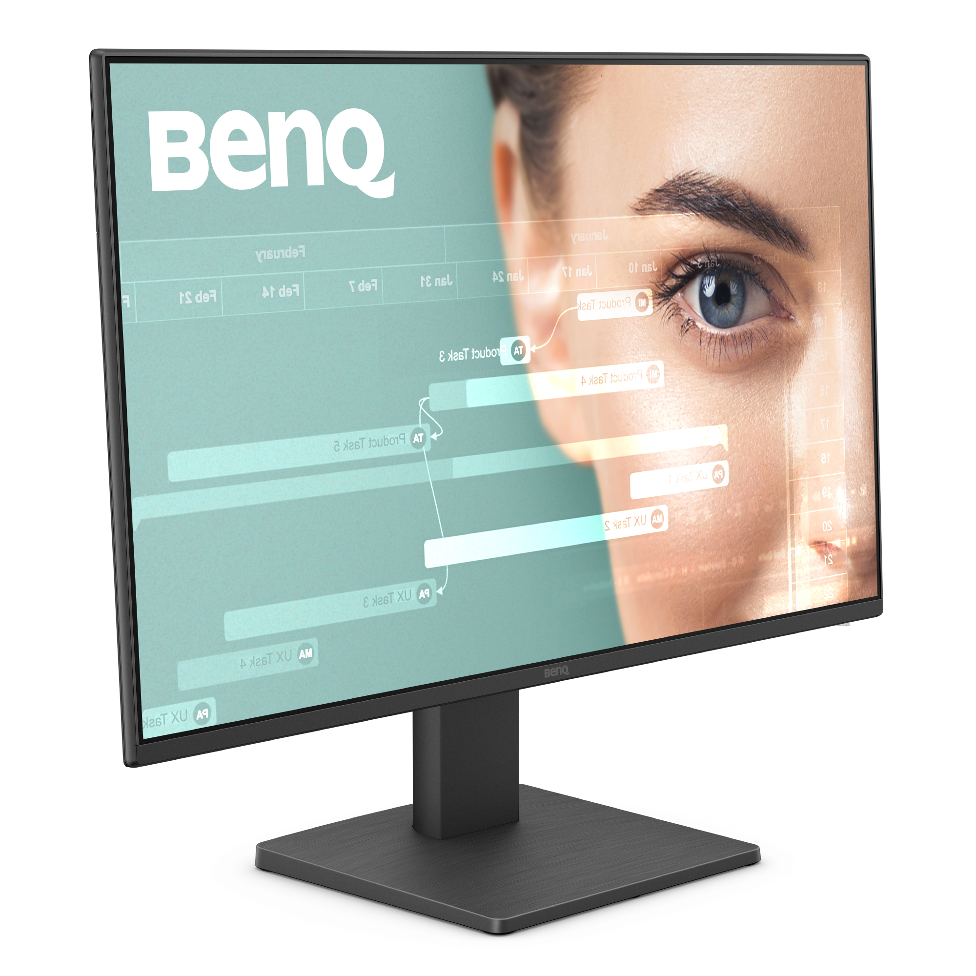 BenQ 23.8W  GW2491 BLACK  WORK & ENTERTAINMENT  DISPLAY