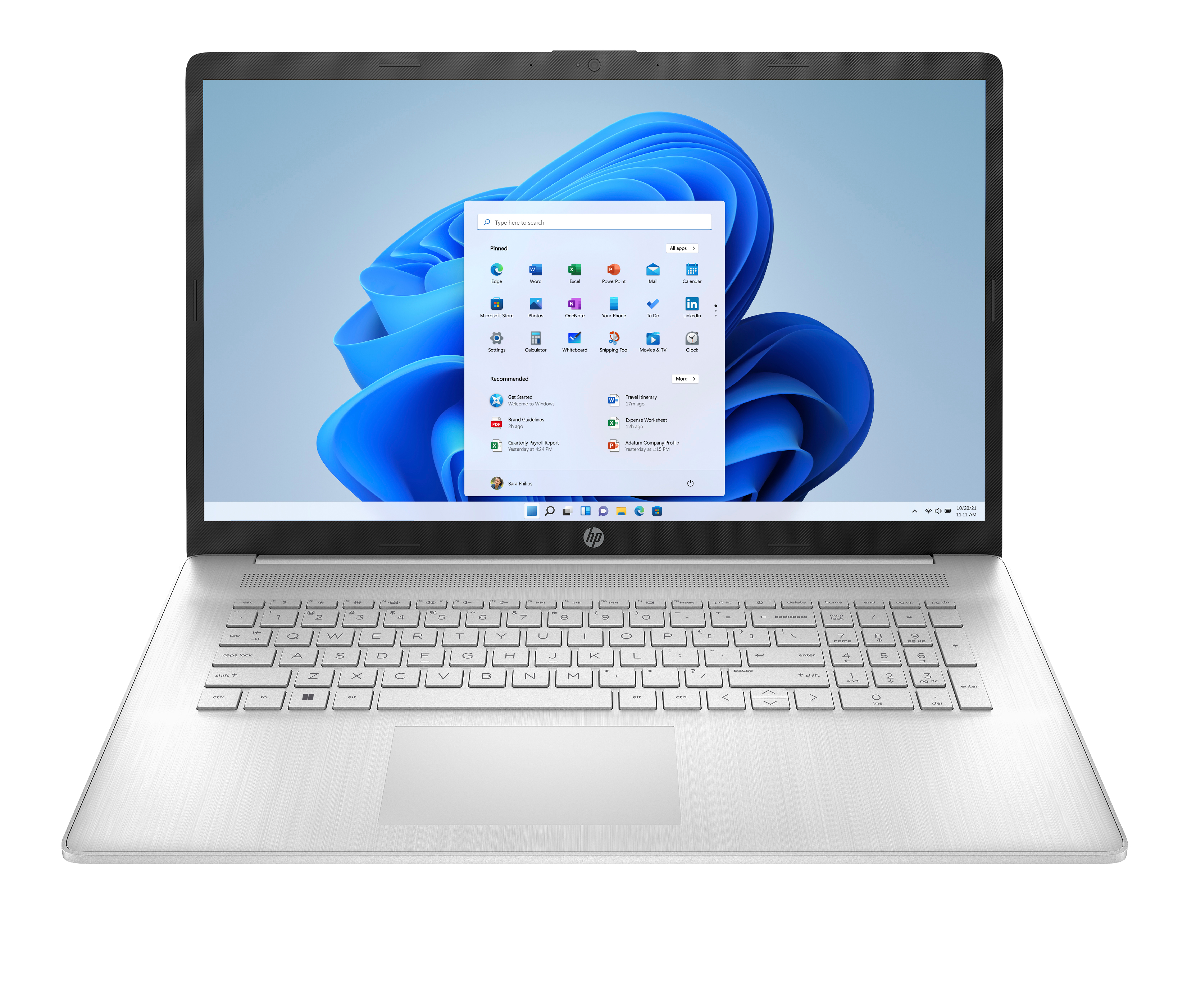 HP Laptop 17-cp2012ny - Ryzen 5 7520U - 8GB - 256GB SSD - 17.3 HD+ 250-nit AG - 720p cam - US