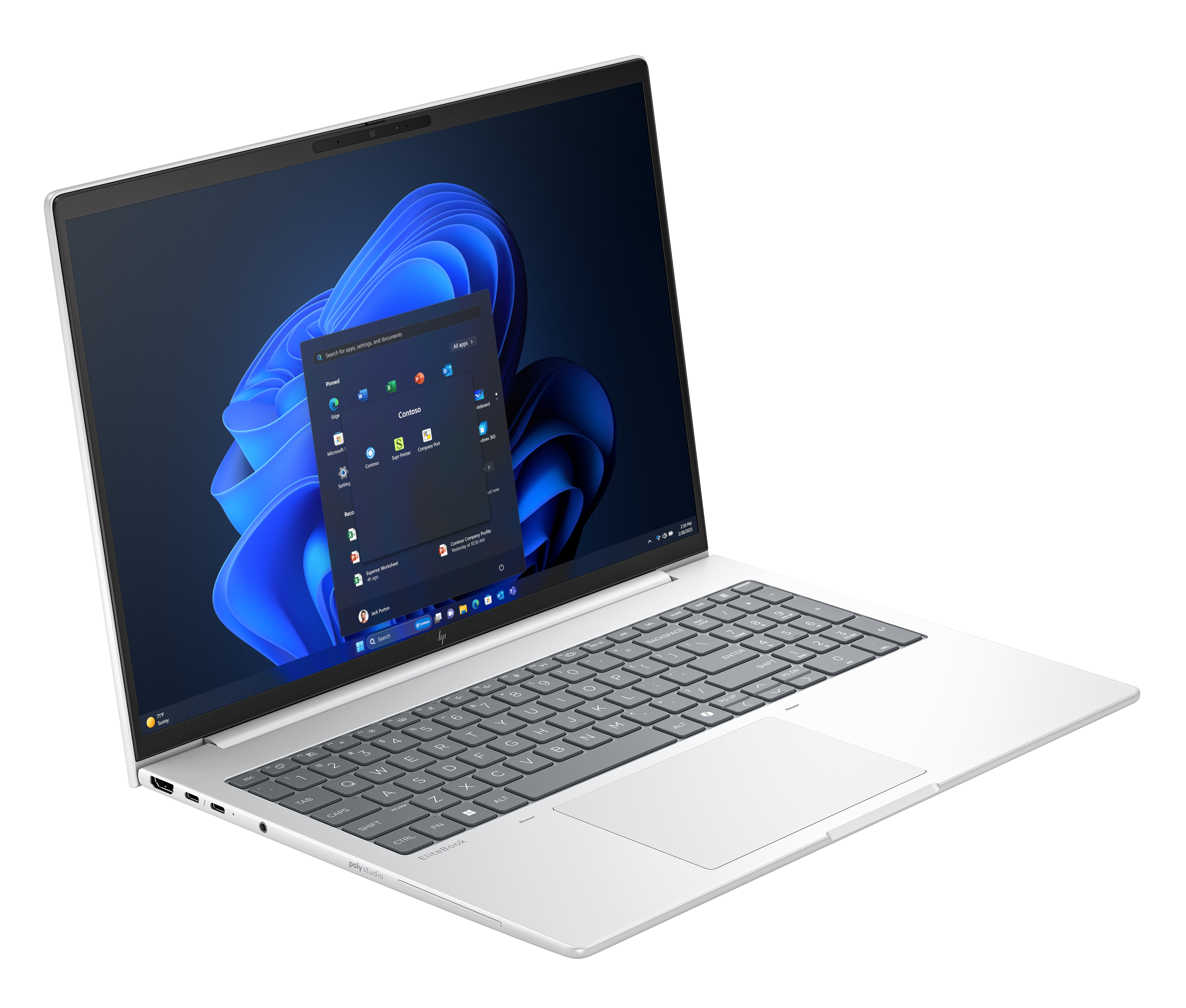 HP EliteBook 8 G1i 16 - Ultra 5-225U - 16GB - 512GB SSD - 16 WUXGA 300-nit AG - 5MP IR cam