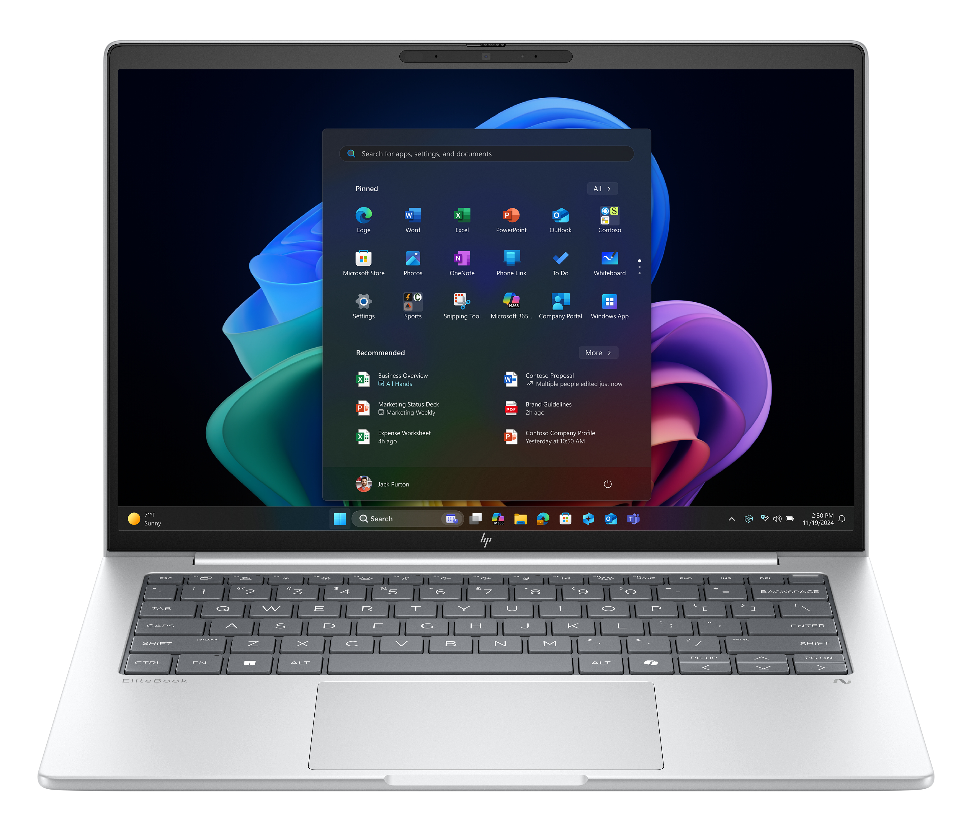 HP EliteBook 8 G1a AI 14 - Ryzen AI 5 340 - 16GB - 512GB SSD - 14 WUXGA 300-nit AG - 5MP IR
