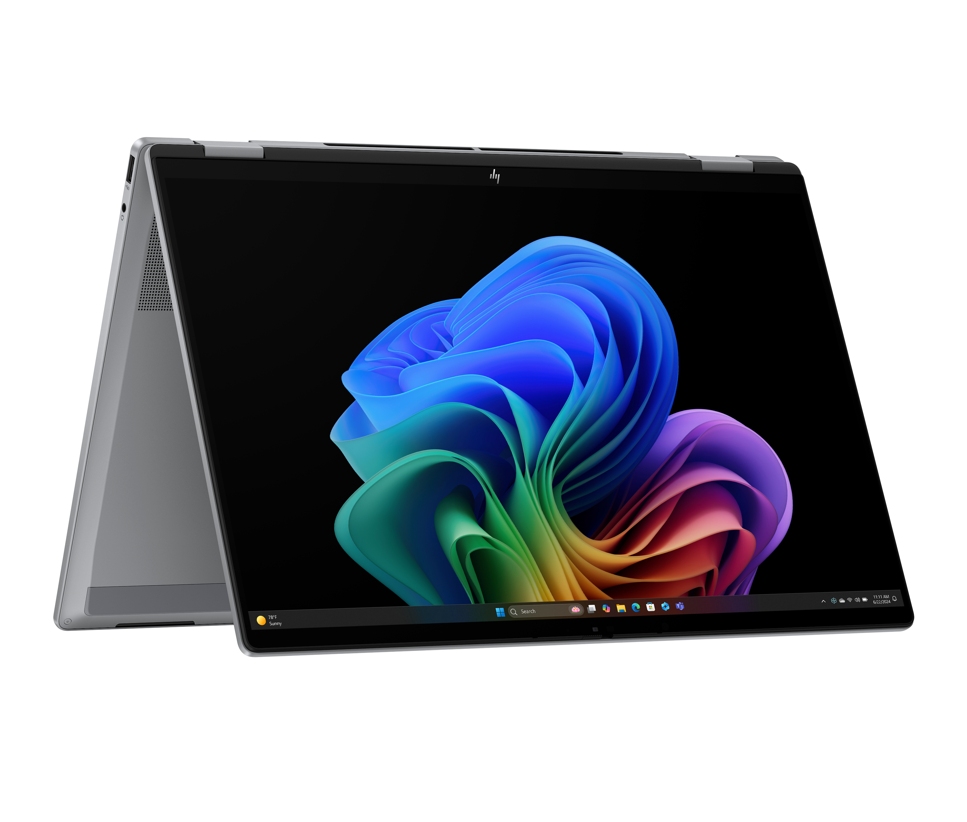 HP OmniBook X Flip AI 16-ar0007nn - Ryzen AI 5 340 - 16GB - 512GB SSD - 16 2K 400-nit Touch