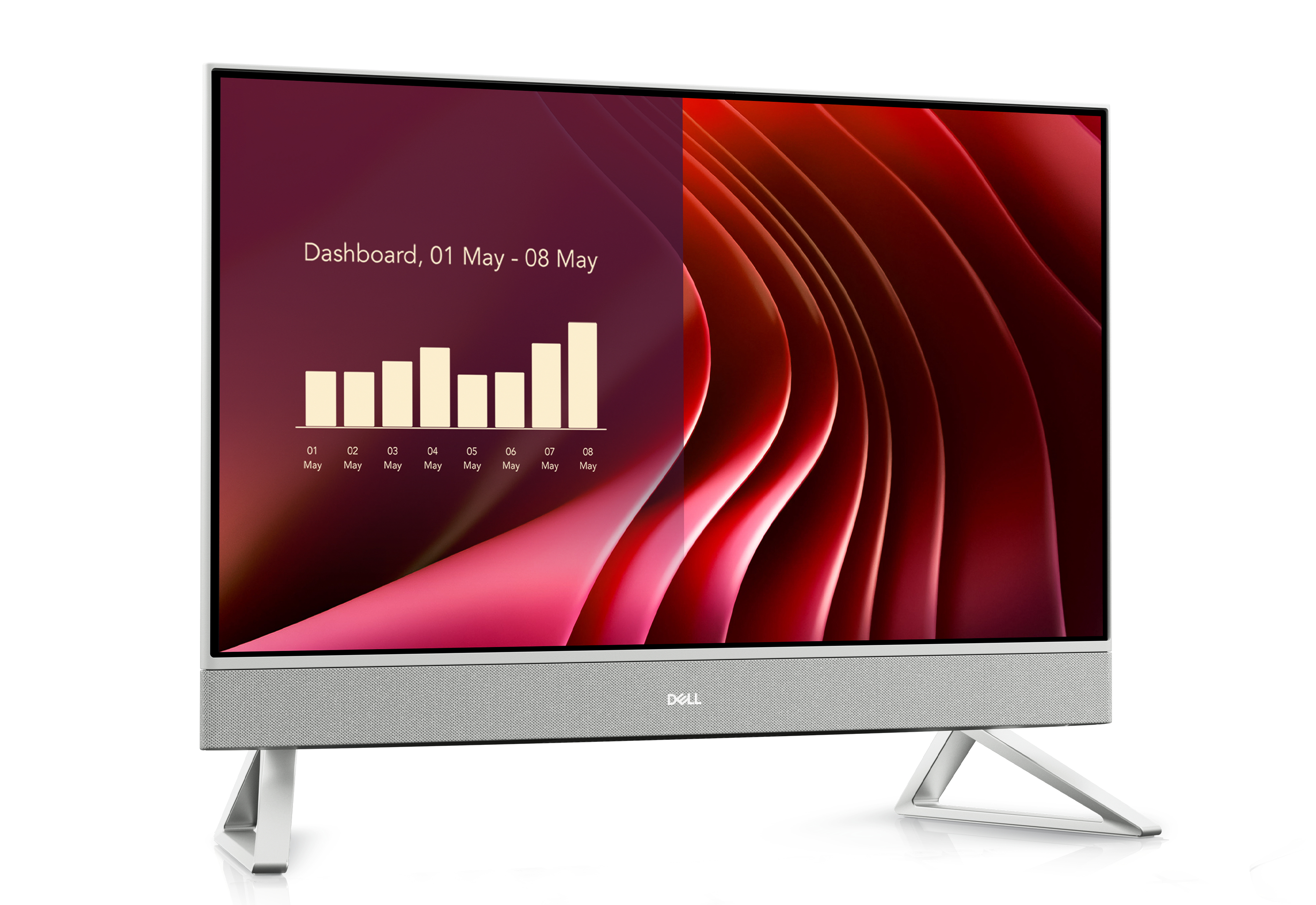 Dell 24 All-in-One EC24250/Core 7-150U/16GB/1TB/23.8 FHD Touch/Intel Graphics/Cam/WLAN