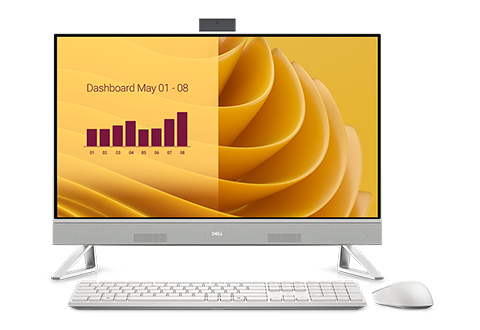 Dell 27 All-in-One EC27250/Core i5-1334U/16GB/512GB SSD/27.0" FHD/Intel Iris Xe/Cam/WLAN