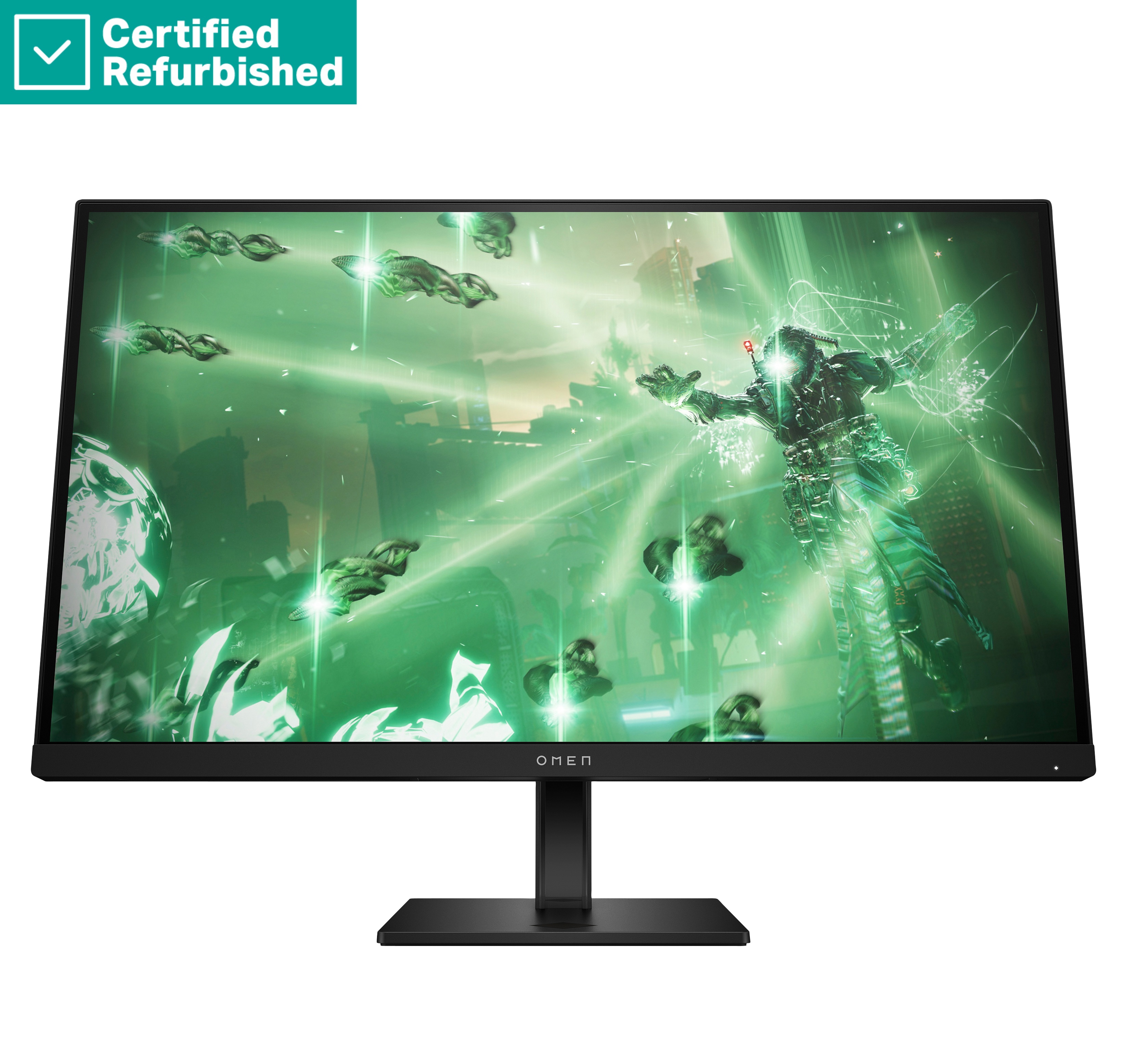 RENEW SILVER OMEN by HP 27q QHD Gaming Monitor - 27" 2560x1440 QHD 400-nit 165Hz AG - IPS