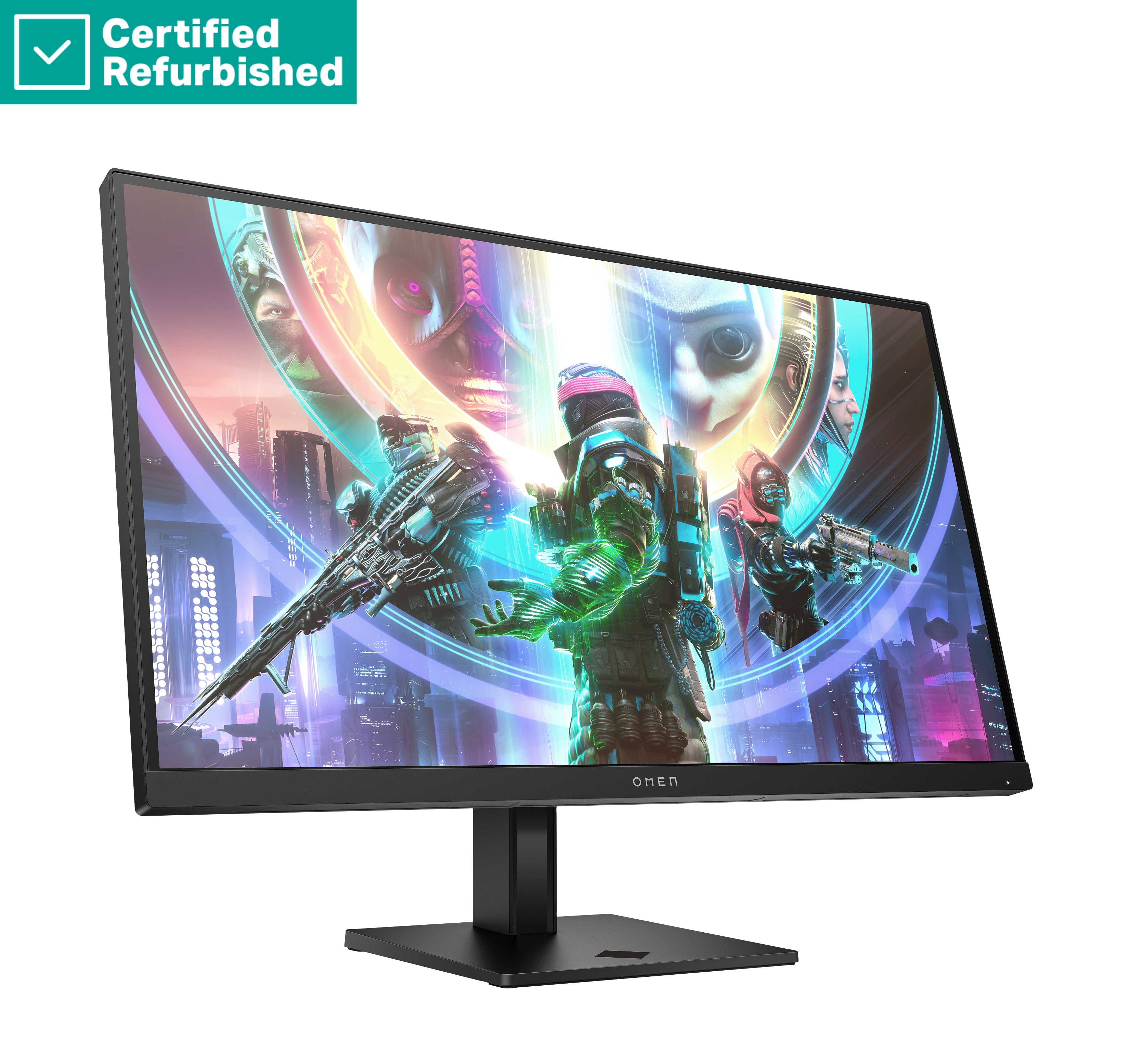 RENEW SILVER OMEN by HP 27qs QHD Gaming Monitor - 27" 2560x1440 QHD 400-nit 240Hz AG - IPS