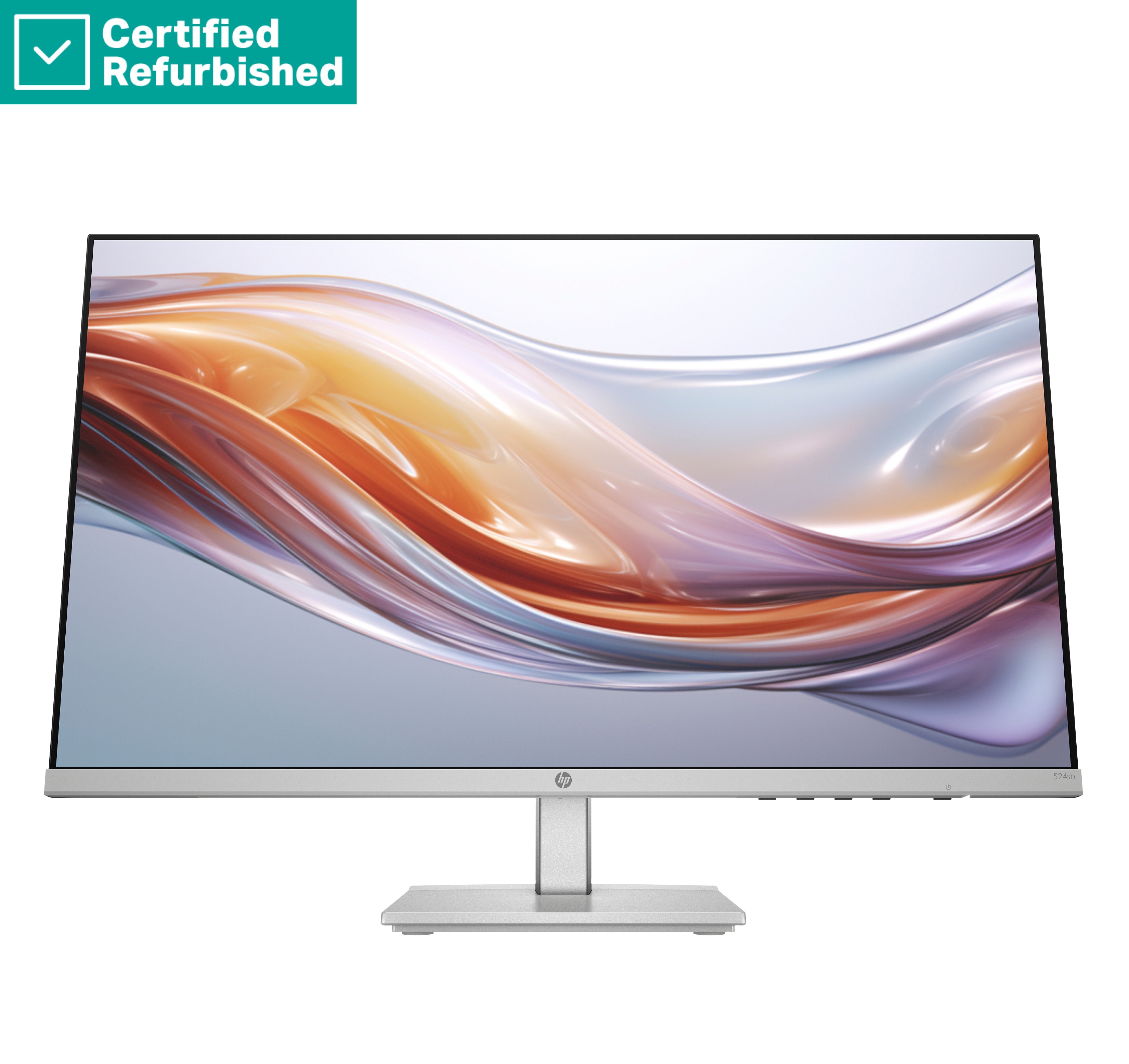 RENEW SILVER HP 524sh Series 5 FHD Monitor - 23.8" 1920x1080 FHD 300-nit 100Hz AG - IPS