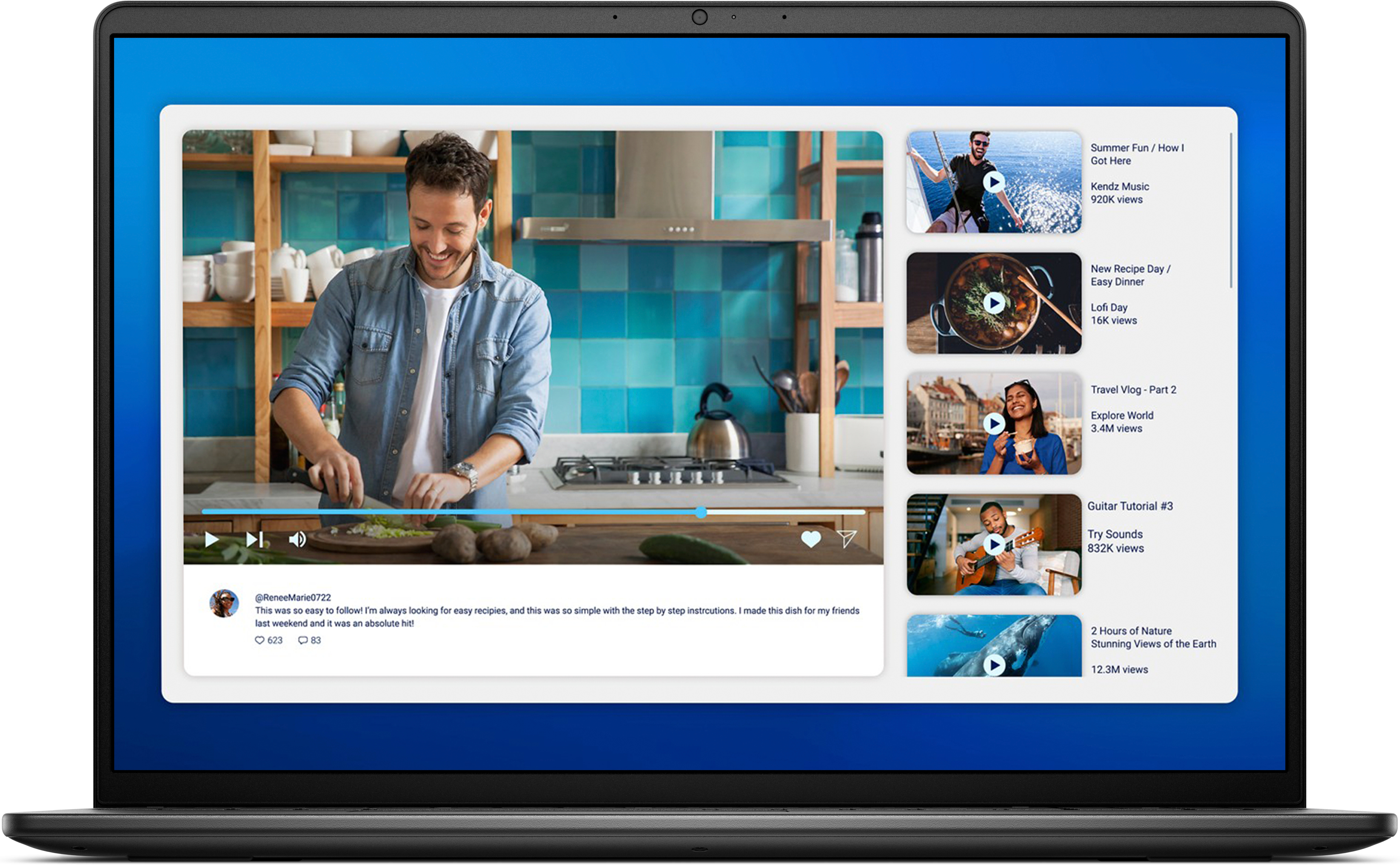 Dell 16 DC16250/ Core 5 -120U/ 8GB/ 512GB SSD/ Intel Graphics/  WLAN + BT/ 16" FHD+/ US
