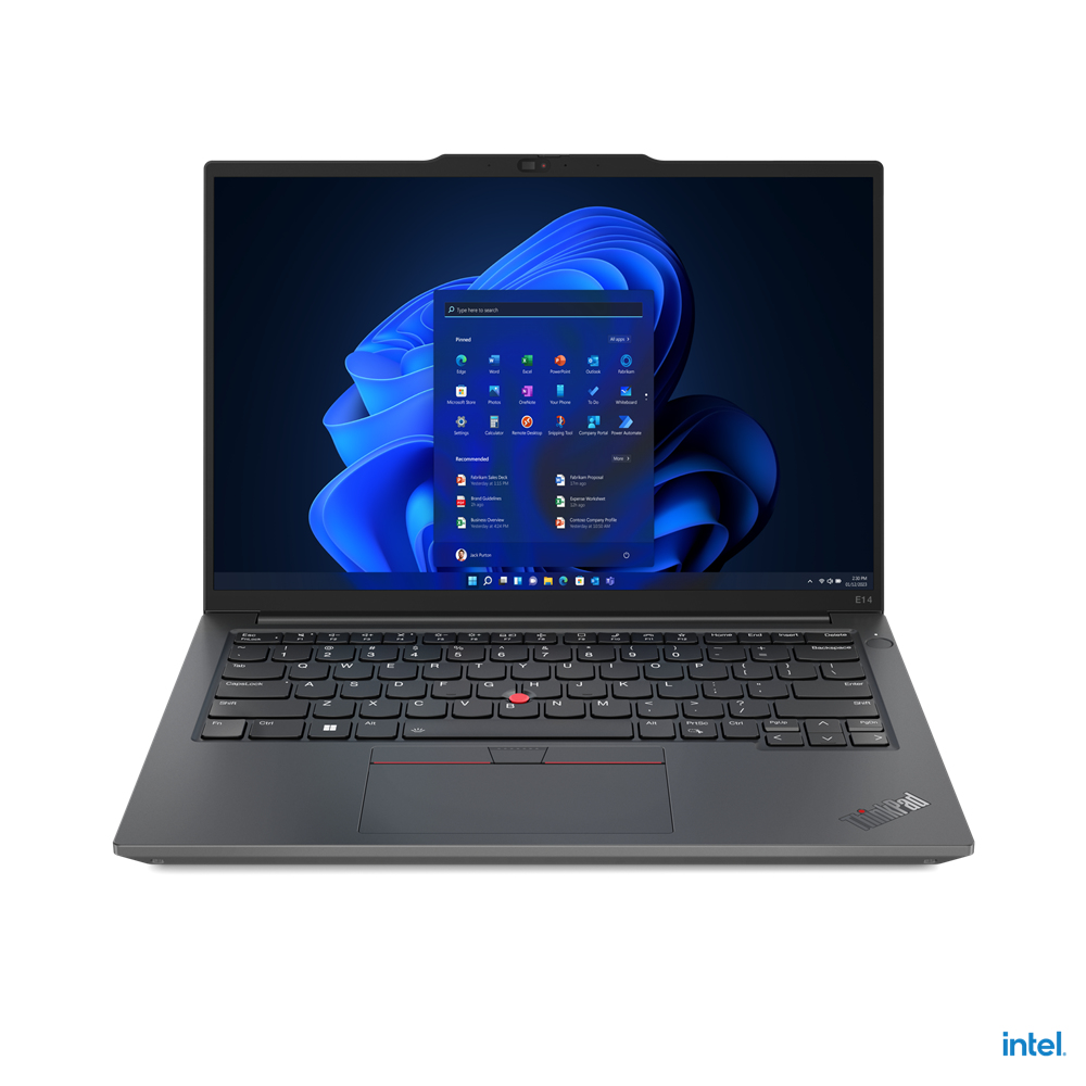 Lenovo Thinkpad E14 Gen5  i5-1335U -16GB -256GB SSD - Iris Xe Graphics -Webcam -BT - 14”(1920 X