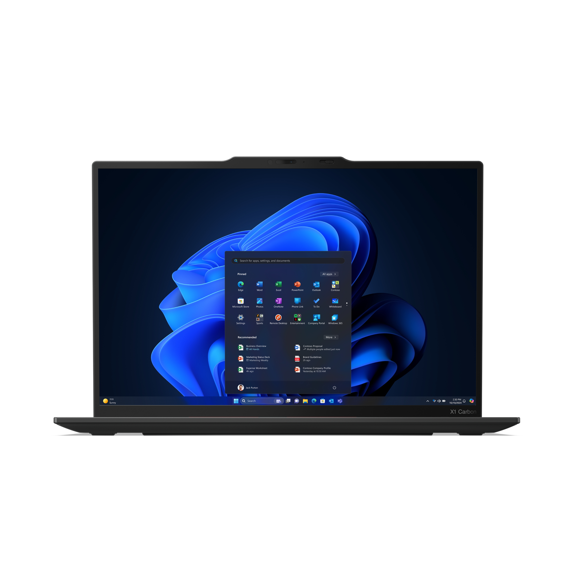Lenovo ThinkPad X1 Carbon Gen 13 Aura Edition Copilot+ Core™ Ultra 7 258V 1TB SSD 32GB 14"