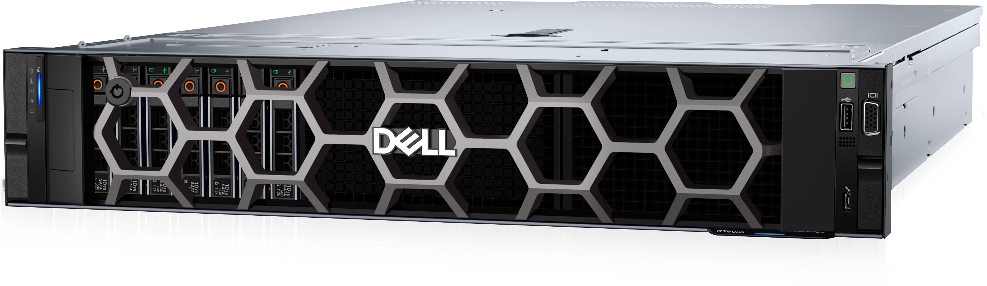 PE R760XS/Chassis 8x 2.5" SAS/SATA/Intel Xeon Silver 4410Y (30M Cache - 16GT)/16GB/1x480GB