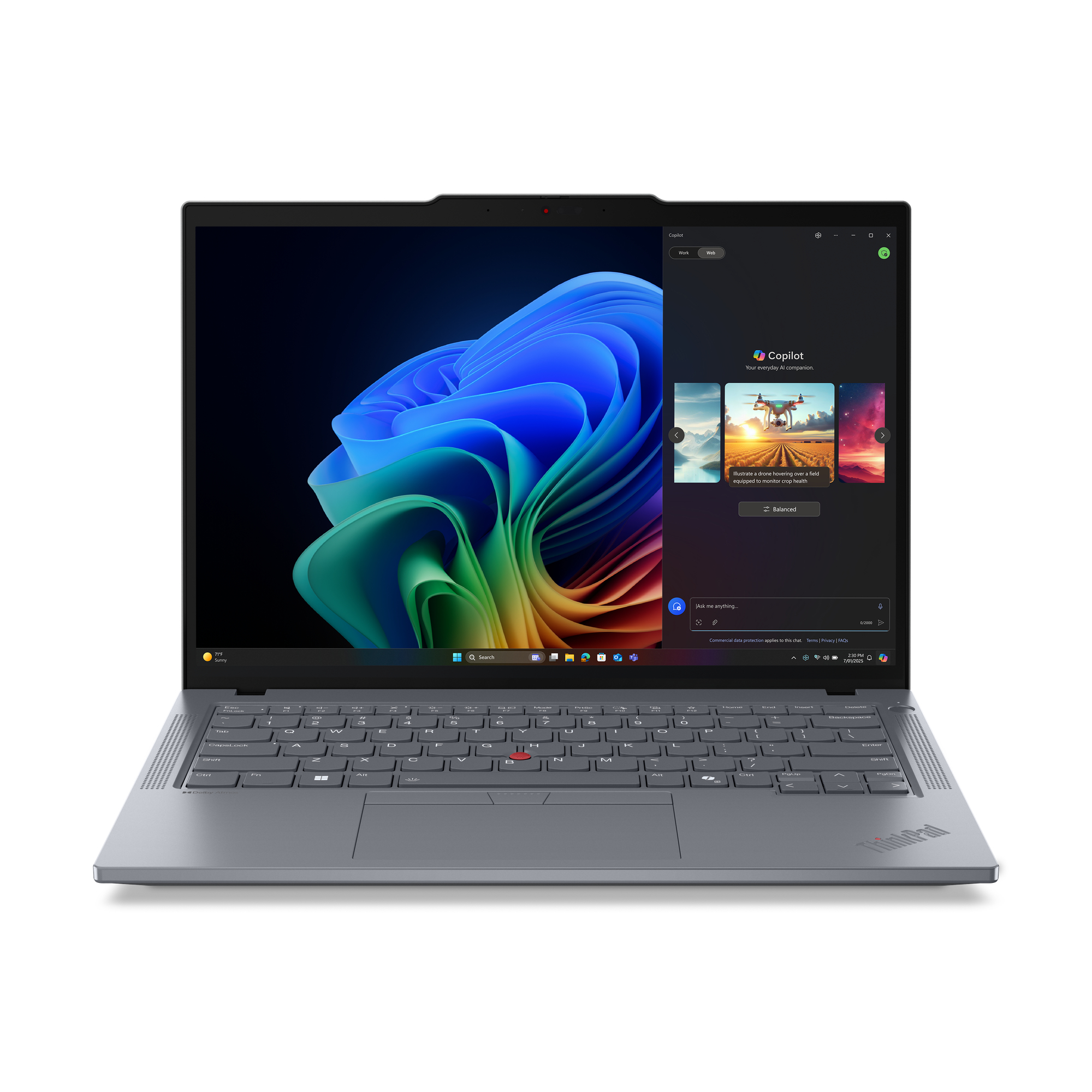 Lenovo ThinkPad T14 Gen 6 Copilot+ Ryzen™ AI 5 PRO 340 256GB SSD 16GB 14" WUXGA