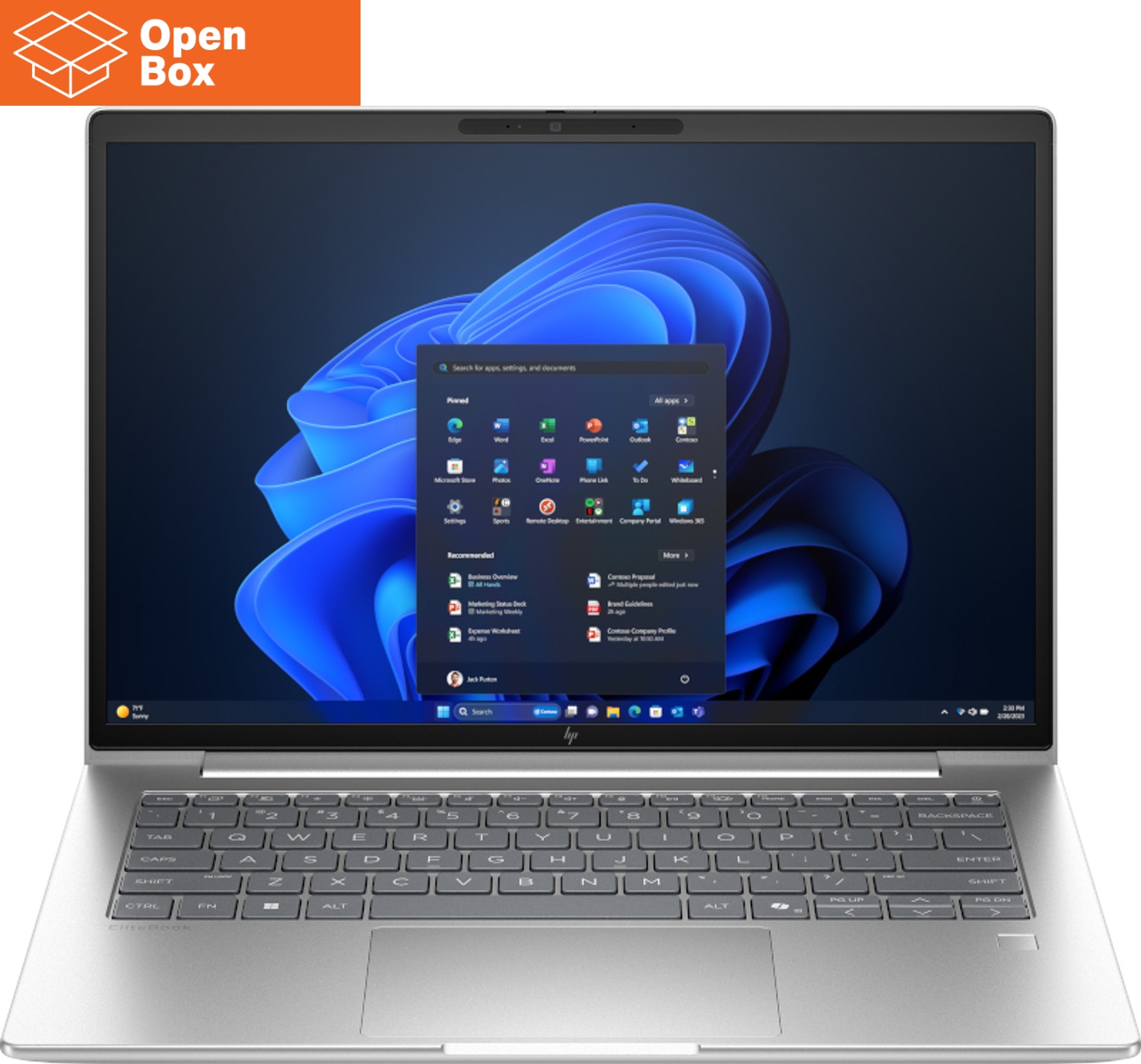 HP EliteBook 6 G1i 14 - OPENBOX - Ultra 5-225U - 16GB - 512GB SSD - 14 WUXGA 400-nit AG - 5MP